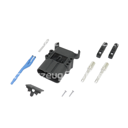 REMA Batteriestecker männlich 320A 50mm² mit Luftadapter
