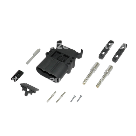 REMA Batteriestecker männlich 320A 50mm² mit Pilotkontakten